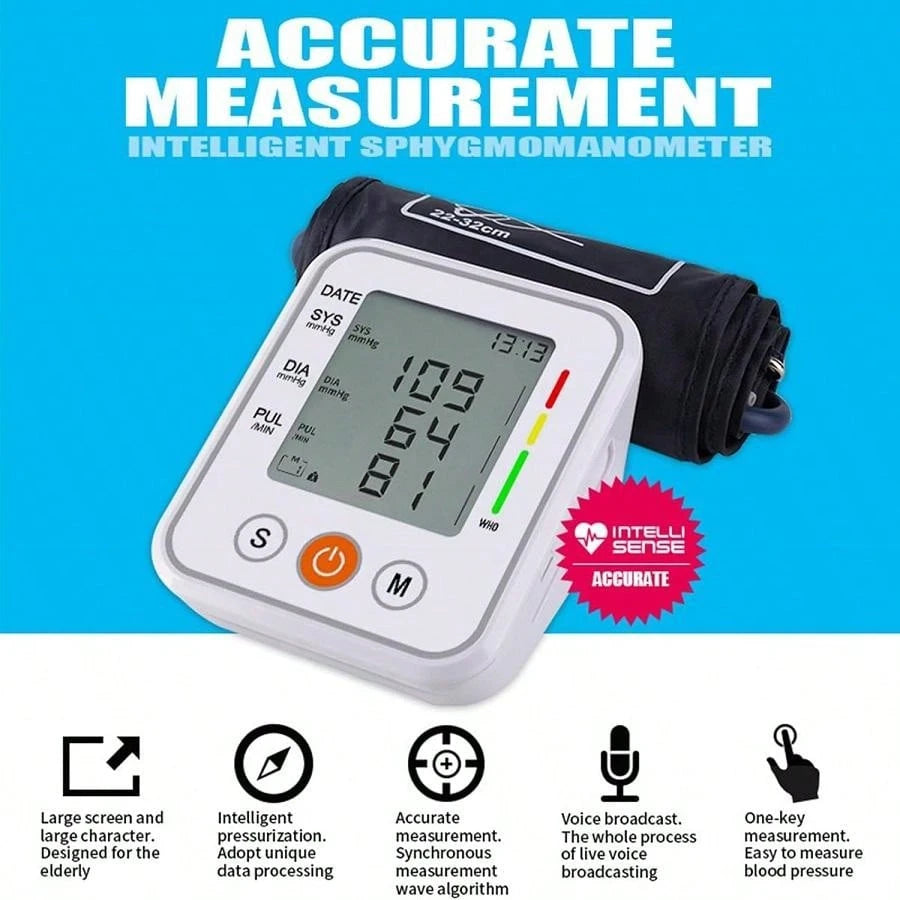 Monitor digital de presión arterial de brazo Easy Home