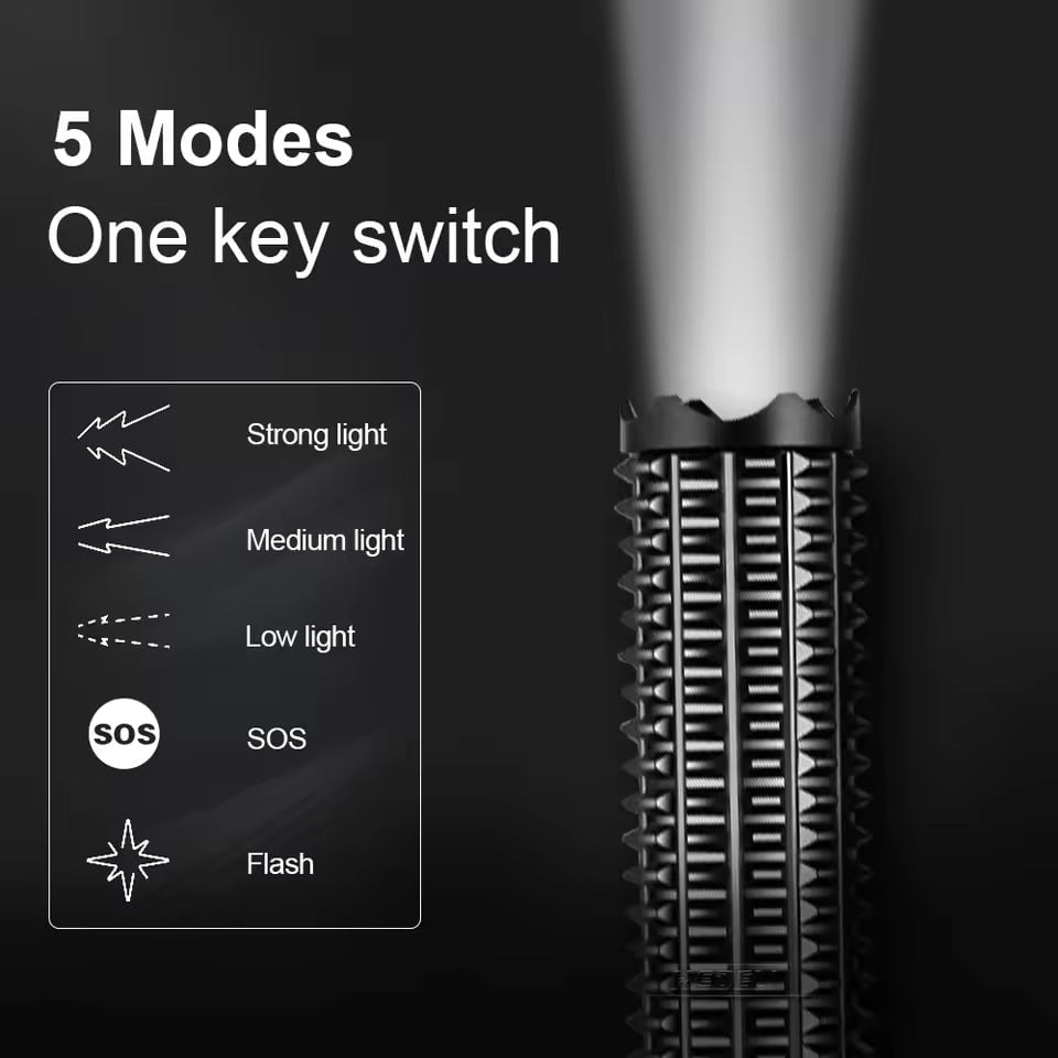 Save 50%🚀SafeShield Tactical LED Flashlight Pro