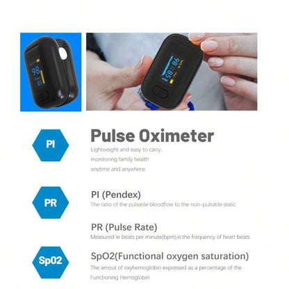 Oxímetro de pulso de dedo doméstico